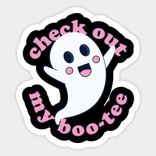 Check out my Boo-tee Sticker by La Moda Tee